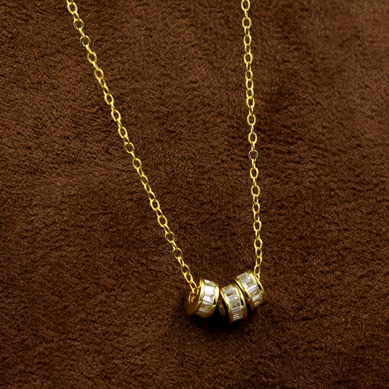 Diamanten Trio-ketting