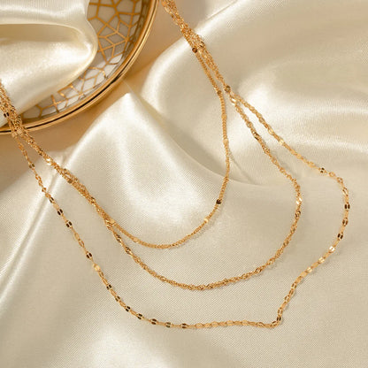 Gelaagde Goldie-ketting