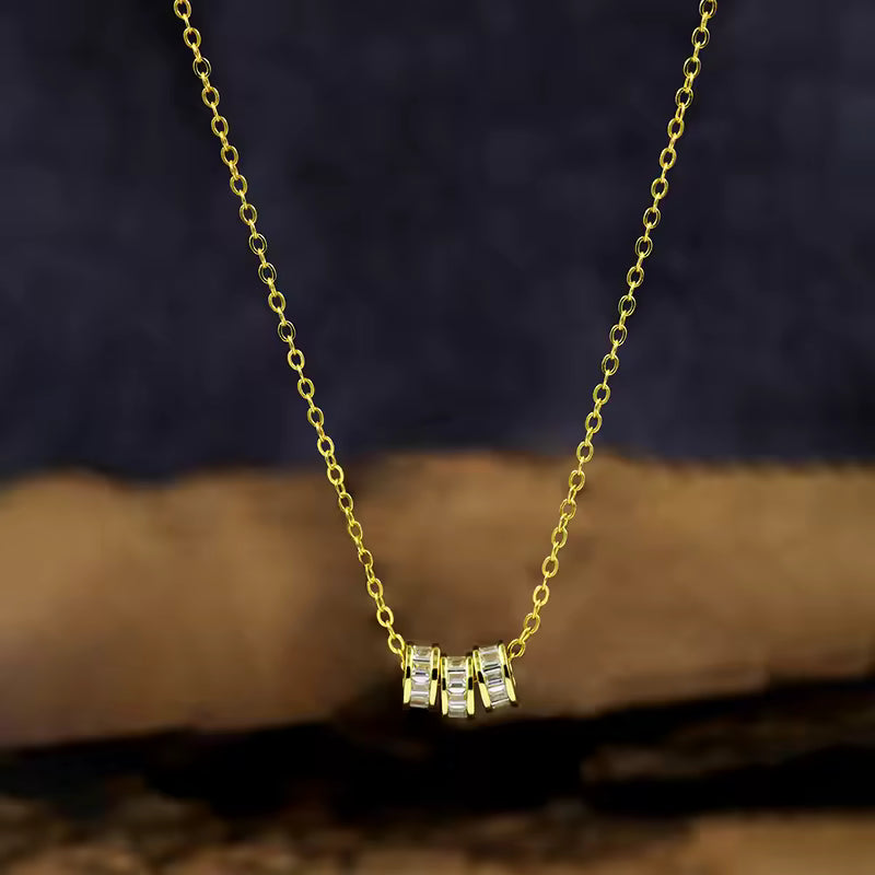 Diamanten Trio-ketting